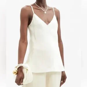 トップス 2000s JIL SANDER CAMISOLE Jil Sander Floral-Lace Camisole In Pink - 56% Off | Editorialist
